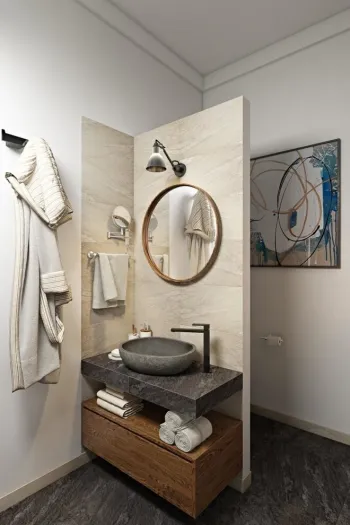 Интерьер ванной в скандинавском стиле смотреть на Basicdecor