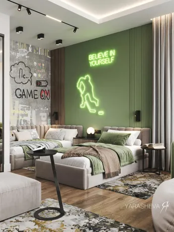 Интерьер детской  смотреть на Basicdecor