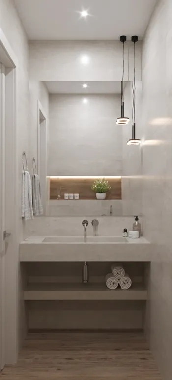 Интерьер ванной  смотреть на Basicdecor