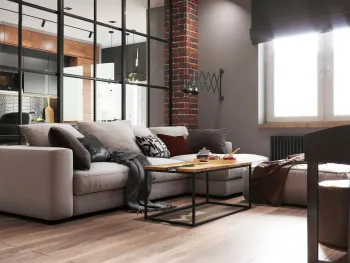 Интерьер гостиной  смотреть на Basicdecor