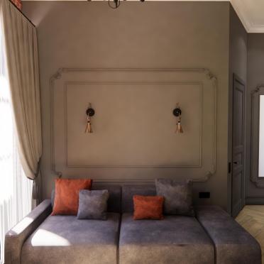 Интерьер гостиной  смотреть на Basicdecor