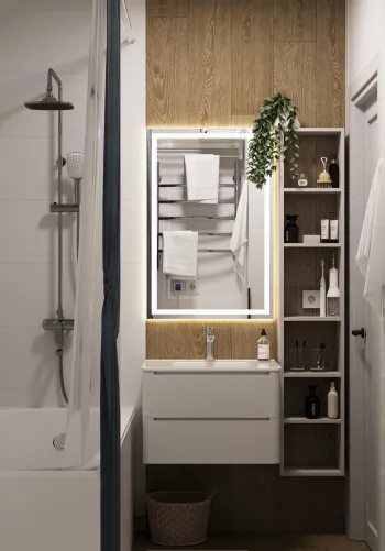 Интерьер ванной  смотреть на Basicdecor