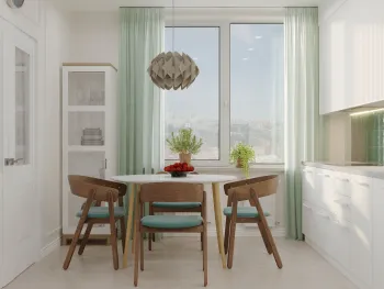 Интерьер столовой в неоклассике смотреть на Basicdecor