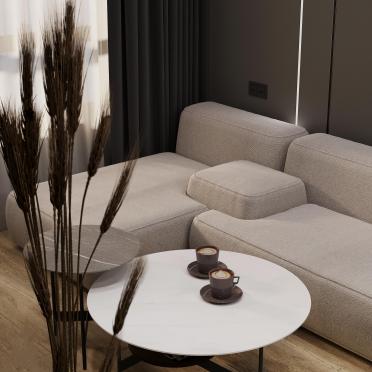 Интерьер гостиной  смотреть на Basicdecor