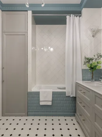 Интерьер ванной  смотреть на Basicdecor