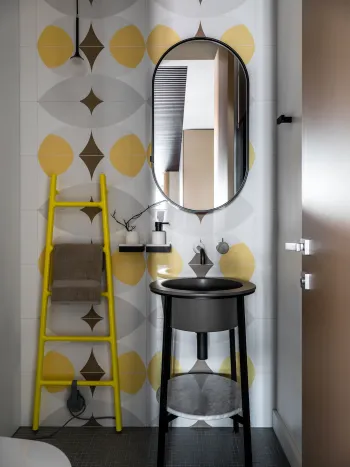 Интерьер ванной в современном стиле смотреть на Basicdecor