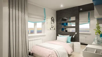 Интерьер детской в современном стиле смотреть на Basicdecor