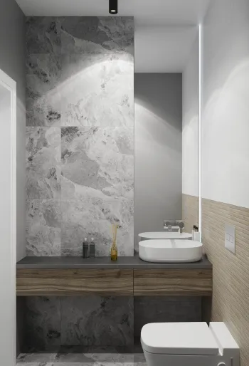 Интерьер ванной  смотреть на Basicdecor