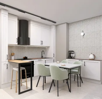 Интерьер кухни  смотреть на Basicdecor