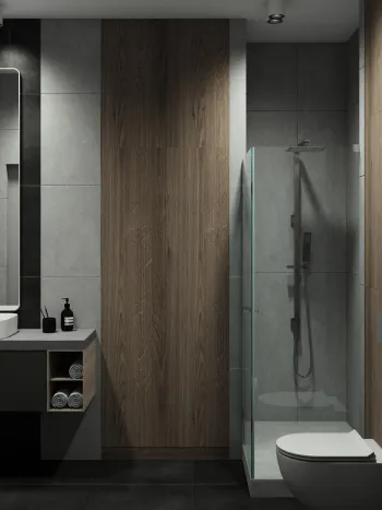 Интерьер ванной  смотреть на Basicdecor