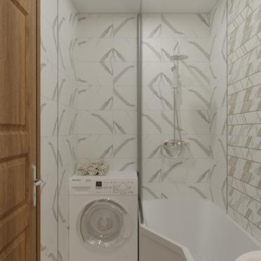 Интерьер ванной в современном стиле смотреть на Basicdecor