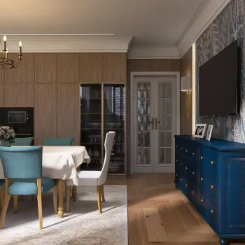 Интерьер столовой  смотреть на Basicdecor