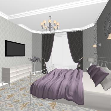 Интерьер спальни в неоклассике смотреть на Basicdecor