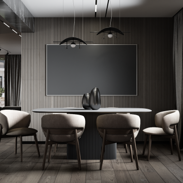 Интерьер столовой  смотреть на Basicdecor