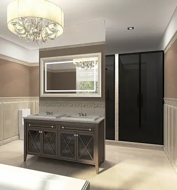 Интерьер ванной в классическом стиле смотреть на Basicdecor