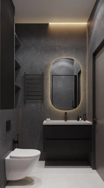 Интерьер ванной  смотреть на Basicdecor