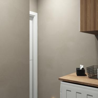 Интерьер ванной с нишей и нишей из плитки  смотреть на Basicdecor