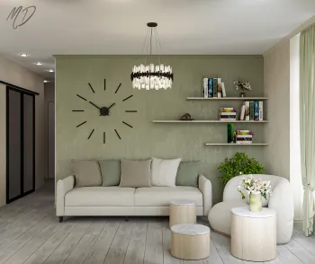 Интерьер гостиной  смотреть на Basicdecor