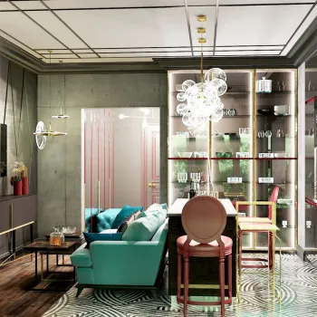 Интерьер в стиле фьюжн смотреть на Basicdecor