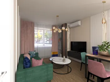 Интерьер гостиной  смотреть на Basicdecor