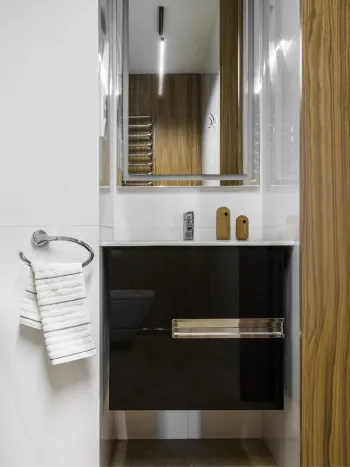 Интерьер ванной в современном стиле смотреть на Basicdecor