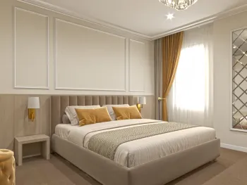 Интерьер спальни  смотреть на Basicdecor