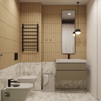 Интерьер ванной  смотреть на Basicdecor