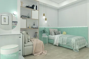 Интерьер спальни в скандинавском стиле смотреть на Basicdecor