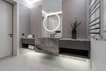 Интерьер ванной  смотреть на Basicdecor