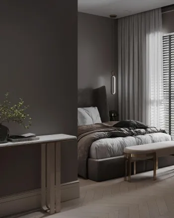 Интерьер спальни  смотреть на Basicdecor