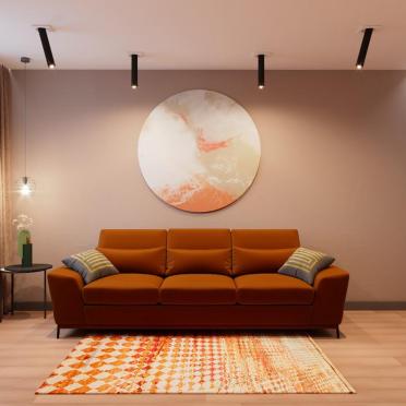 Интерьер гостиной в стиле лофт смотреть на Basicdecor