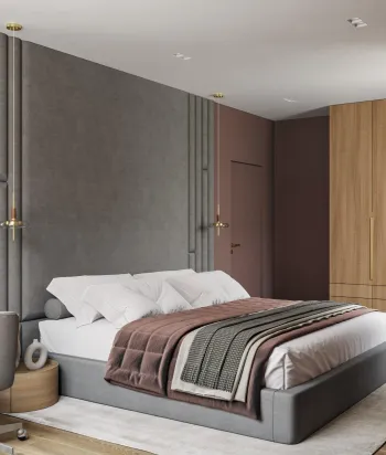 Интерьер спальни  смотреть на Basicdecor