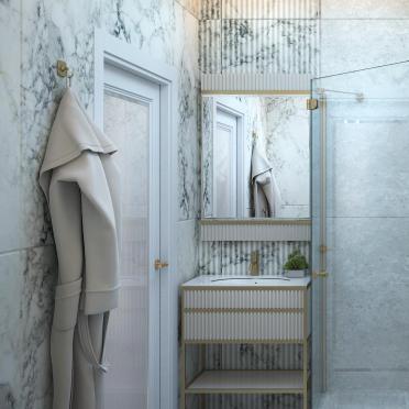 Интерьер ванной  смотреть на Basicdecor