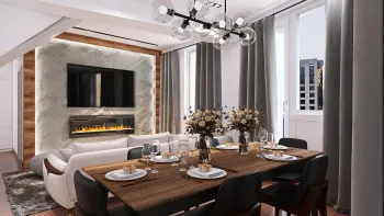 Интерьер гостиной  смотреть на Basicdecor