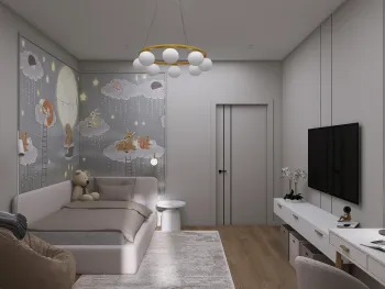 Интерьер детской  смотреть на Basicdecor