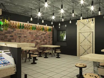 Интерьер кафе и ресторана  смотреть на Basicdecor