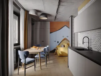 Интерьер кухни  смотреть на Basicdecor