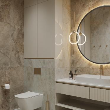 Интерьер ванной  смотреть на Basicdecor