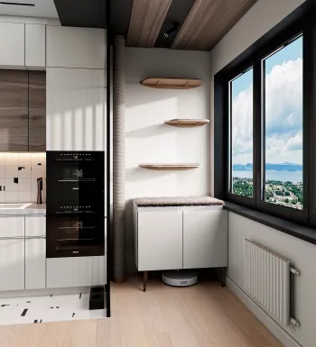 Интерьер кухни в современном стиле смотреть на Basicdecor
