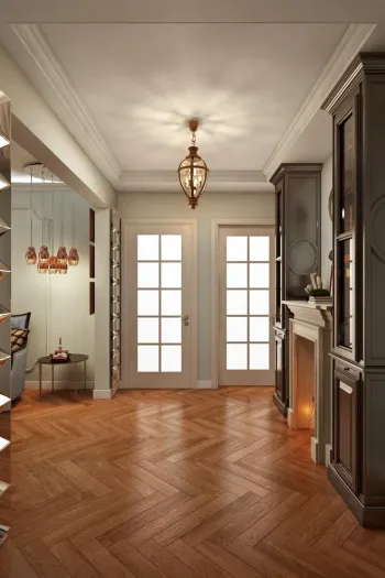 Интерьер прихожей в современном стиле смотреть на Basicdecor
