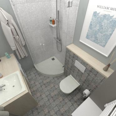 Интерьер ванной  смотреть на Basicdecor