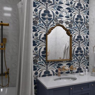 Интерьер ванной  смотреть на Basicdecor