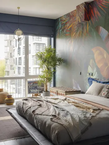 Интерьер спальни  смотреть на Basicdecor