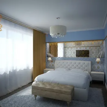 Интерьер спальни в неоклассике смотреть на Basicdecor