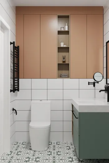 Интерьер ванной  смотреть на Basicdecor