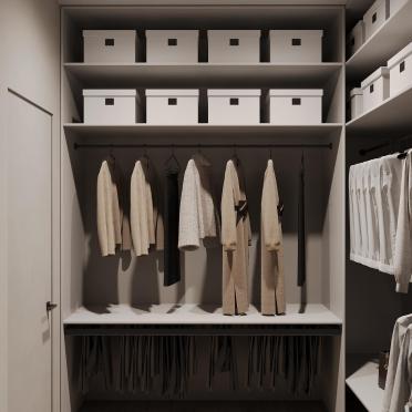 Интерьер гардеробной  смотреть на Basicdecor