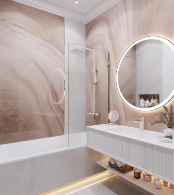 Интерьер ванной  смотреть на Basicdecor