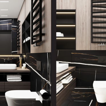 Интерьер ванной  смотреть на Basicdecor