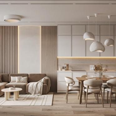 Интерьер гостиной  смотреть на Basicdecor
