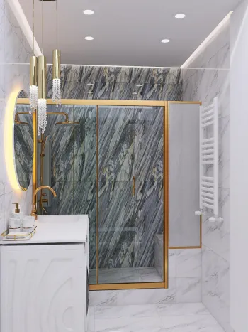 Интерьер ванной  смотреть на Basicdecor